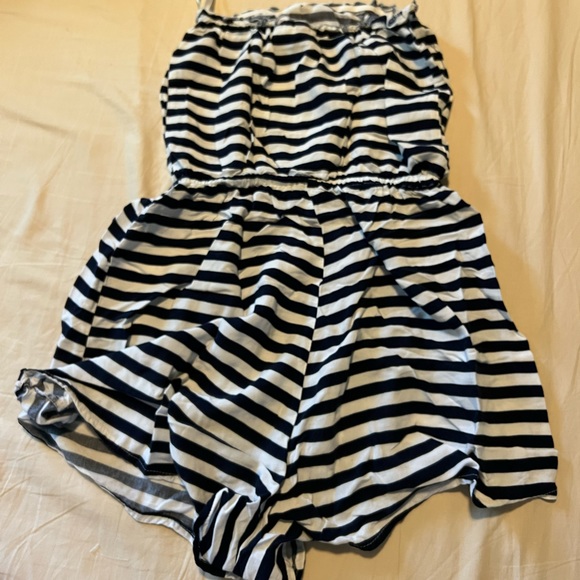 Girls Tube Jumpsuit Stripes - Picture 2 of 3